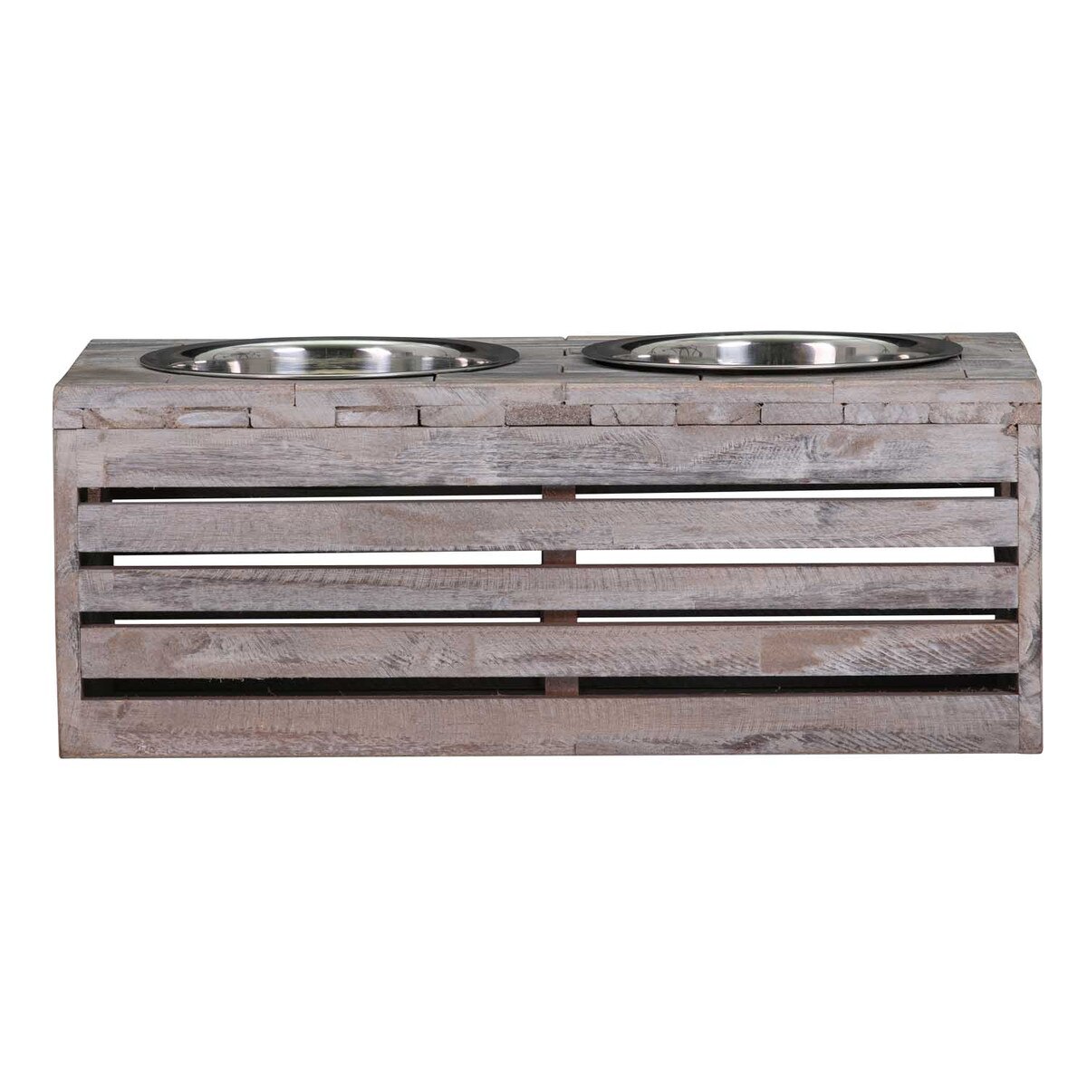 Wooden pet dishes